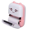 Small Portable Wireless Thermal Photo Printer Pocket Student Mini Bluetooth printer portable Label Printer cat printer. 