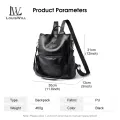LouisWill Women’s Backpack Shoulder Bag Korean School Backpacks Fashionable Ladies Backpack Casual Simple Student Bags Laptop Backpacks Lightweight Anti-theft Backpacks For Girls Teens Women Fashion. 