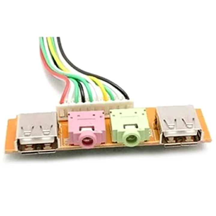 2%20USB%20PC%20computer%20case%20audio%20adapter%20cable%206.8cm%20front%20panel%20USB%20audio%20cable%20-%20Image%204