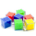 Children's Puzzle Maze Cube 3CM Keychain Rotating Bead Maze Decompression Toy. 