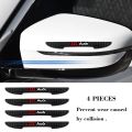 AUDI - 4Pcs New Car Door Protector Door Side Edge Protection Guards Stickers Car Side Door Edge Guard Bumper Protector. 