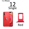 iPhone 12 Sim Tray Red Colour Sim Tray. 