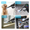 Compressed Air Duster Keyboard Cleaner Portable Cordless Computer Dust Blower with Battery Display,5-Gear Speed. 
