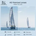 LouisWill Sunglasses Driver Driving Mirror Polarized Glasses Sunglasses Men And Women Tide Glasses Brand Goggles Square Sunglasses Retro Anti Glare Driving Sun GlassesUV400. 