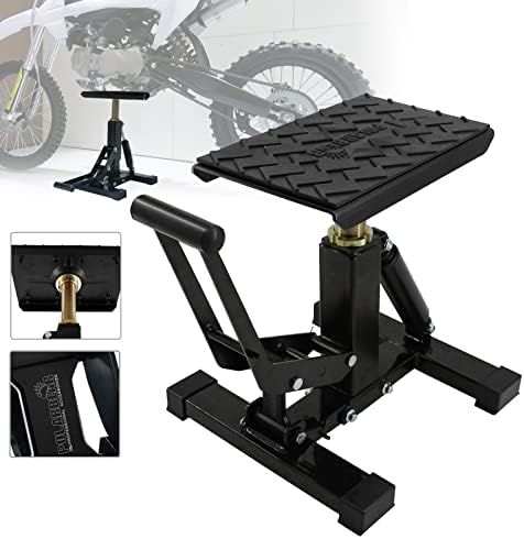 Dirt%20Bike%20Stand%20Motorcycle%20Hoist%20Lift%20Stand%20Center%20Jack%20Adjustable%20Heavy%20Duty%201200Lbs%20Capacity%20Repair%20Lifting%20Jack%20Stand%20Table%20(%20-%20Image%202
