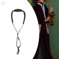 Saxophone Strap with Adjustment Buckle Adjustable Breathable Soft Neck Pad Sax Neck Strap. 