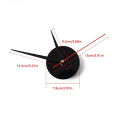 【Fast Delivery 1-4 day】Large Wall Clocks 3D DIY Quartz Clock Acrylic Mirror Stickers For Home Living Room Office Wall Decoration Hanging Horloge Watch 40x40. 