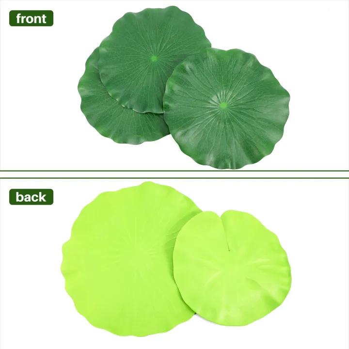15%20Pieces%205%20Kinds%20Artificial%20Floating%20Foam%20Lotus%20Leaves%20Lily%20Pads%20-%20Image%205
