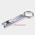 1PC Ultra-Thin Nail Clippers Collapsible Portable Travel Fingernail Keychain Nail Scissors Cutter Stainless Steel Manicure Tool Cologo. 
