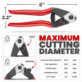 Wire Rope Cable Cutter Plier - 8" / 200mm. 