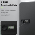 28-Key Cabinet Locks with Keys Wall Mounted Key Organizer with 40 Key Tag Labels Identifiers. 