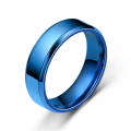 High Quality Polished Stainless Steel Never Color Fade Mens Simple Ring. 