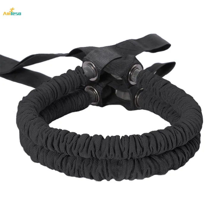 2x%20Roller%20Abdominal%20Wheel%20Elastic%20String%20Exercise%20Resistance%20Bands%20-%20Image%204