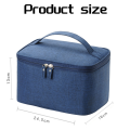 Travel Men Toiletry Bag Out of Household Travel Oxford Fabric Waterproof Makeup Bag Women'S Cosmetics Storage Bag Easy to Use Black. 