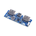 Type-C charging port dual USB power bank power board 5V2.4A portable power bank DIY motherboard boost module. 