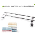 Expandable Double Towel Hanger Over Cabinet Cupboard Doors Stainless Steel Bath Towel Bar Towel Clothes Hanger Towel Rack Holder for Bathroom Kitchen Towel Storage Shelf. 