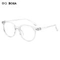 OQ BOGA 4 Styles Unisex Fashion Anti Blue Light Proof Radiation Oval Frame Computer Glasses Women Men Eye Protection Full Rim Eyewear. 