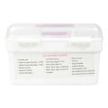 First Aid Box (Portable) full kit with Medicine. 