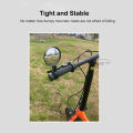 Geepact 2 PCS Bicycle Mirror Rearview Mirror Handlebar Rearview Wide Angle 360°Rotate Looking Glass Universal Cycling  Rear View Mirror  for Bike Scooter Motorcycle. 