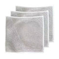 3pcs Scourer Cloth Multipurpose Wire Dishwashing Rags for Wet and Dry Non-Scratch Steel Wool Scrubber, Multi-use Kitchen Wipes, Stainless Steel Miracle Cleaning Cloths.. 
