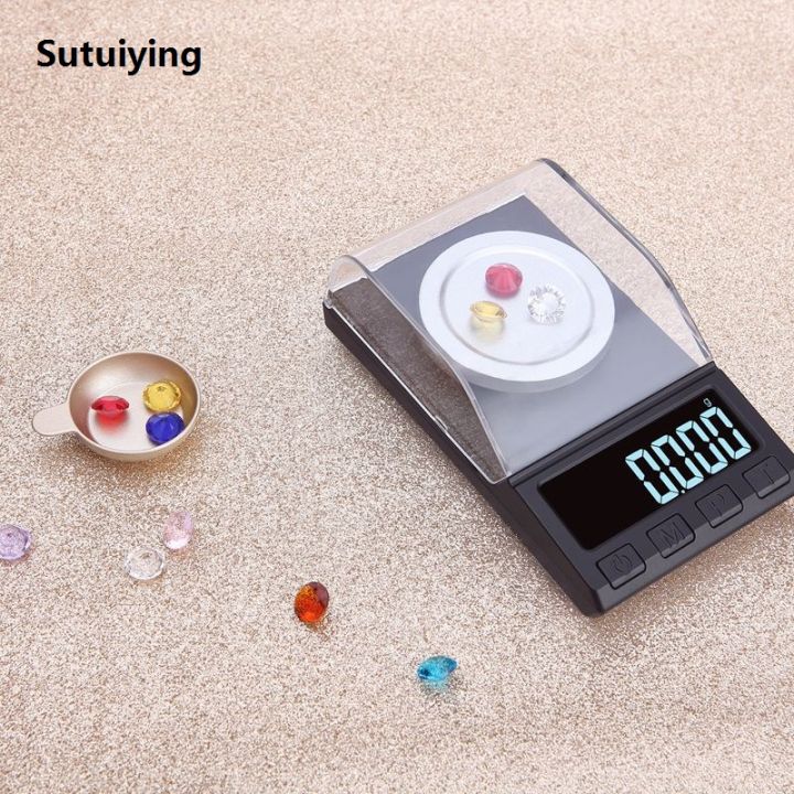Sutuiying%20100g/50g/20g/10g%200.001g%20Precision%20Digital%20Scale%20Portable%20Mini%20Jewelry%20Portable%20Gold%20Lab%20Weight%20Milligram%20Scale%20Electronic%20Balance%20Scale%20-%20Image%203