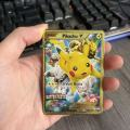 10000 point arceus vmax pokemon metal cards DIY card pikachu charizard golden limited edition kids gift game collection cards. 