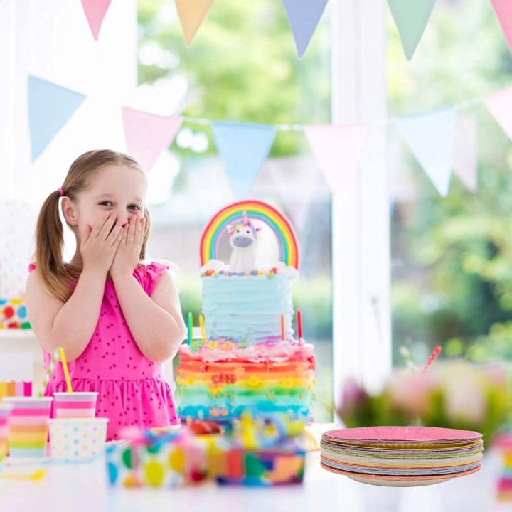 10%20Pcs%20Plain%20Color%20Paper%20Plates%20(7%20inch%20/%209%20inch)%20-%20Disposable%20Party%20Paper%20Plates%20for%20Birthday,%20Wedding%20Parties%20-%20Image%204