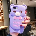 Cartoon bear silicone soft phone case for iPhone 13 12 11 pro Max mini xsmax XR x 7 8 plus 13pro 12pro iPone 13Promax case cover. 