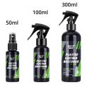 【100ml】 S3 Cars Interior Parts Liquid Leather Plastic Renovator Refreshing Restorer Spray Refurbishment Paste for Auto. 