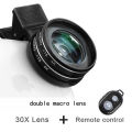 37MM 15X Macro Lens 4K HD Professional Photography Phone Camera Lens for Eyelashes Diamond Jewelry 30X Macro Lens for Smartphone. 
