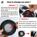 Earsoft Replacement Ear Pads Cushions for Razer Megalodon 7.1 Headphones Earphones Earmuff Case Sleeve Accessories. 