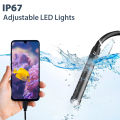 KERUI 2MP Single/Dual Lens Endoscope Camera Android Mini Inspection Camera for Iphone Waterproof Pipeline Borescope Type C IOS. 