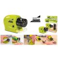 Swifty Sharp Cordless, Motorized Knife Blade Sharpener, reg, Green. 