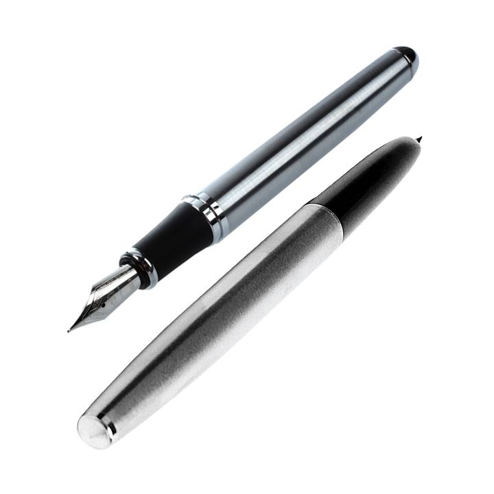 QUANBU JinHao X750 Silver CT Fountain Pen 911 Steel