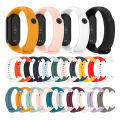 YunqiangYi Silicone Straps For Xiaomi Band 8 Replacement Wristbands Straps Soft Breathable Skin Friendly Straps For Mi Band 8 Smart Watch. 