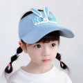 Kids Baseball Hat 3D Rabbit Ears Outdoor Baby Sunscreen Hat. 