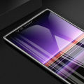 Biruiqu 2Pcs For Sony Xperia 5 9H 2.5D Full Cover Tempered Glass Screen Protector Film Black. 