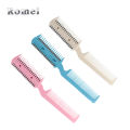 Double Sided Hair Cutting Knife Hair Cut Com Barber Scissor Blade Comb Razor Cutting Tools Hair Scissors C-1-58-160-L. 