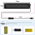LED Matrix Panel Programmable Flexible Screen IP65 Display Animation Message Scrolling Sign APP Control Cars Shop Bar,A. 