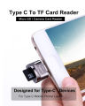 Mini TF Card Reader Micro-SD Card to Micro USB Type C OTG Adapter Memory Card to USB C High Speed For Macbook Xiaomi Samsung. 