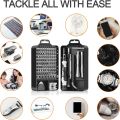 115 in 1 Screwdriver Set, Magnetic DIY Precision Tool kit for Glasses PC Laptop Mobile Cell Phone Digital Watch LSW. 