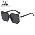 LouisWill Women Sunglasses Fashion Sunglasses UV400 Eyes Protection Sunglasses Ladies Sunglasses Full Frame Glasses Female Eyewear Driving Travel Sunglasses Retro Sunglasses. 