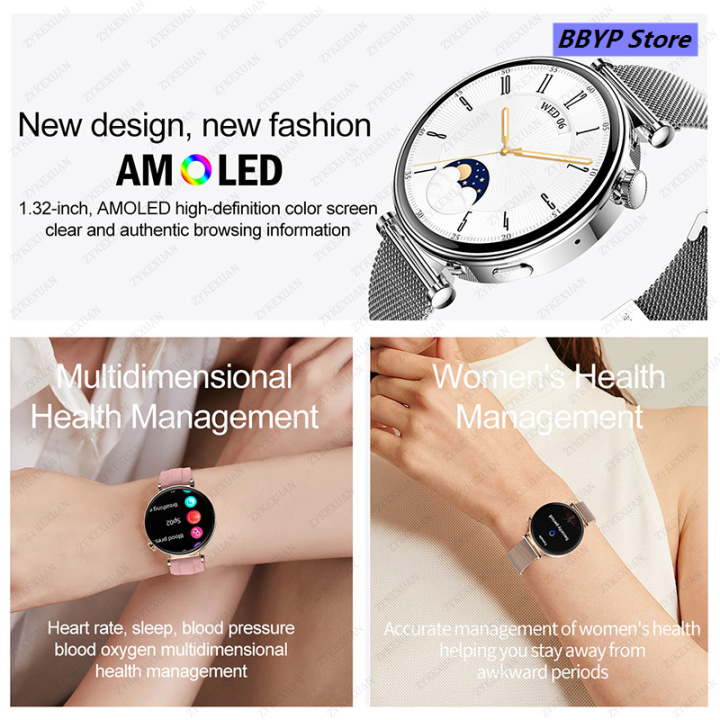 BBYP 2025 For Original HUAWEI Watch GT5 Mini 40mm Women Smart Watch MenBluetooth Affordable Call GPS track AMOLED NFC Bluetooth Call smartwatch