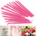 14Pcs Fondant Cake Decorating Carve Pen Flower Modeling Baking DIY Sculpt Tools. 
