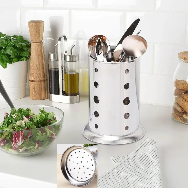 Spoon%20Holder%20Stainless%20Steel%20Cutlery%20Drainer%20Kitchen%20Utensils%20-%20Image%202