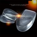 【Hot】 Silicone Gel Height Increase Insole Heel Lifting Inserts Shoe Foot Care Protector Elastic Cushion Arch Support Insert For Unisex. 