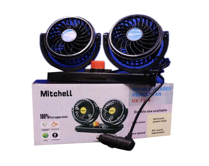 High Quality Mitchell Hx-T304-I Vehicle Fan 12V 4Inch Car Fan With ...
