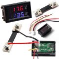 50A Digital DC Voltmeter Voltage meter Ammeter Amp meter with 50A Shunt for Solar or DIY DC Energy meter Amp+Volt. 