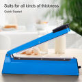 Impulse Food Sealer PFS-250 Hand Pressure Heat Sealing Machine Manual Household Plastic Bag Packing Machine Kitchen Tool. 