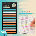 Rainbow Color Index Memo Pad Posted It Sticky Notes Paper Sticker Notepad Bookmark School Supplies Kawaii Stationery. 